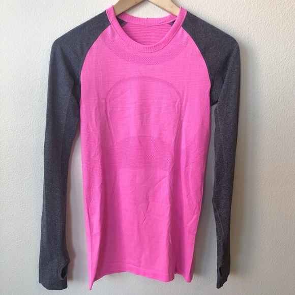 lululemon athletica Tops - Lululemon Swiftly Tech Long Sleeve Top, Pink, 4